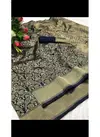 Blue Colour Alankar Designer Lichi Silk Festival Wear Saree 06